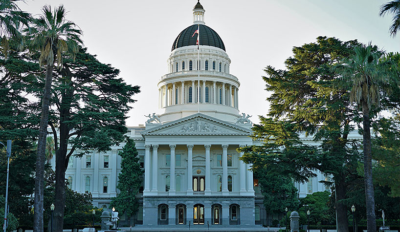 A picture from downtown Sacramento.