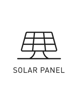 Clipart of a solar panel.