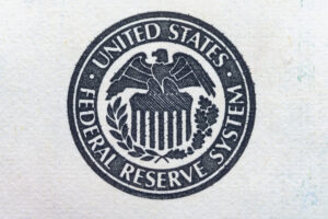 A United States Federal Reserve System logo.