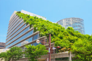 An image of ACROS Fukuoka Prefectural International Hall, Fukuoka City, Japan.