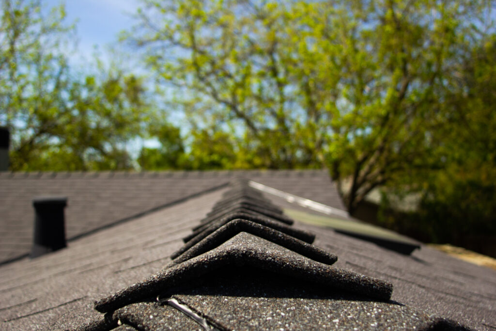 An image of the new roof.