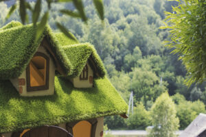 A green roof.