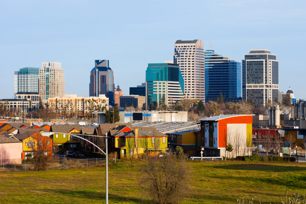 A picture of midtown Sacramento