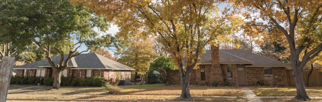 A ranch neighborhood