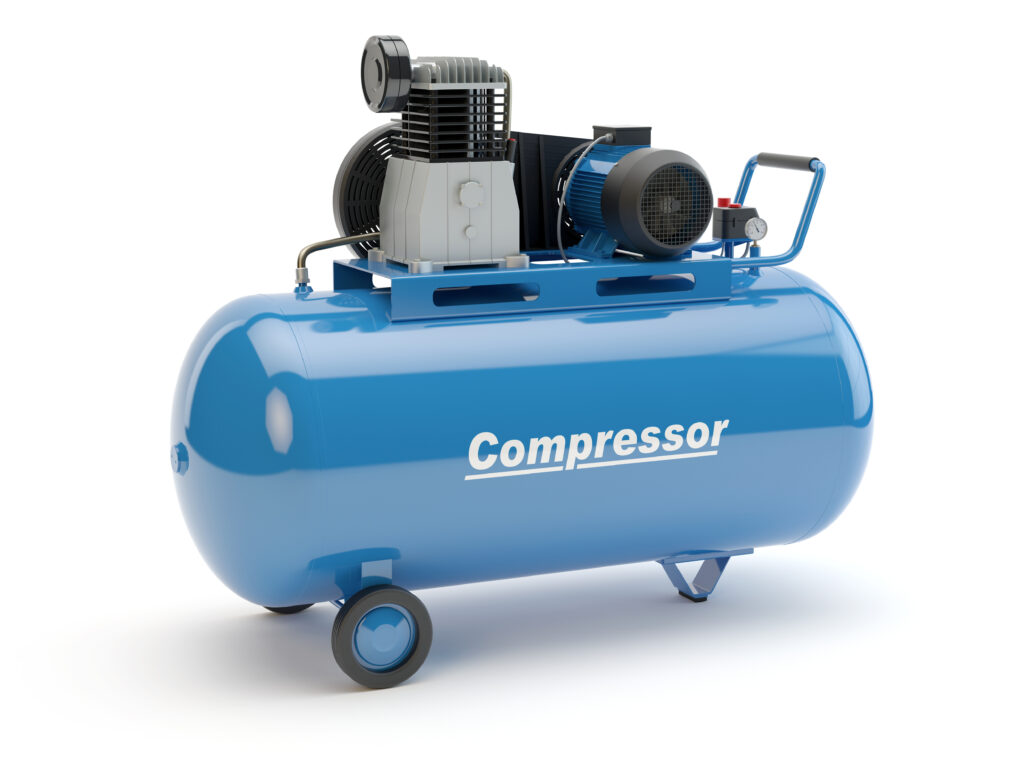 An HVAC compressor.