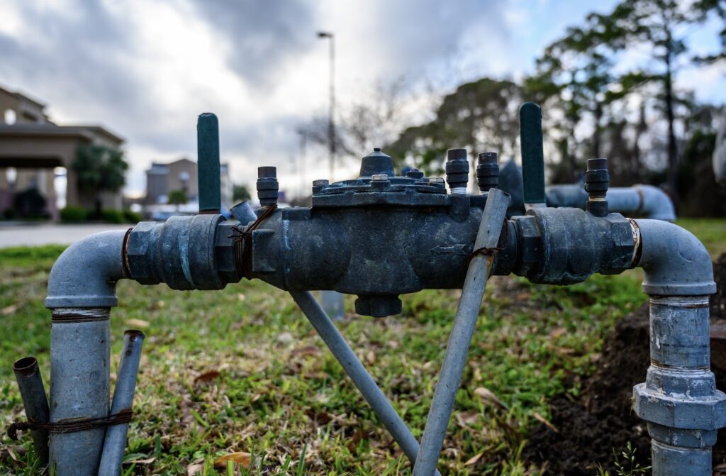 An image of a backflow valve.